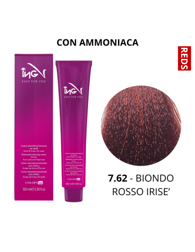 Crema Colorante (7.62 BIONDO ROSSO IRISE') -...