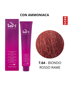 Crema Colorante (7.64 BIONDO ROSSO RAME) - COLOR ING