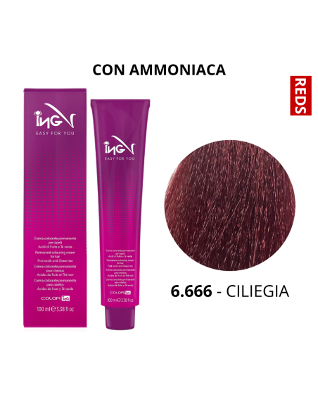 Crema Colorante (6.666 CILIEGIA) - COLOR ING