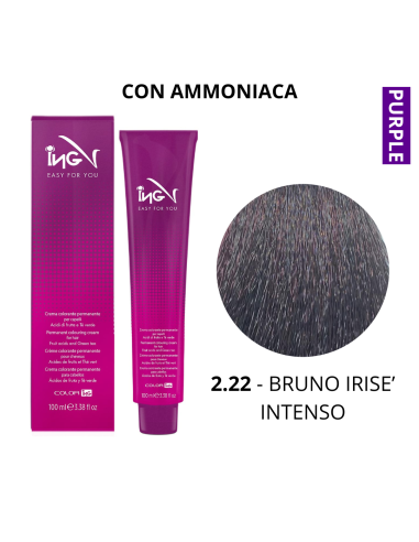 Crema Colorante (2.22 BRUNO IRISE' INTENSO) -...