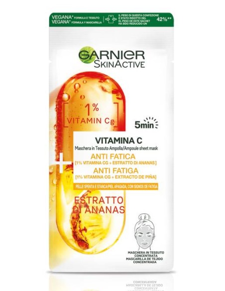 Maschera in Tessuto Ampolla Anti Fatica