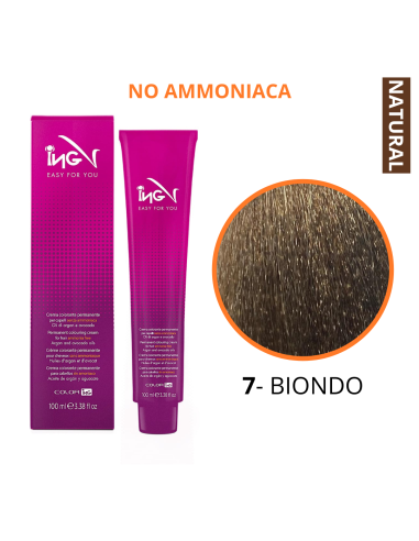 Crema Colorante NO Ammoniaca (7 BIONDO) - COLOR...