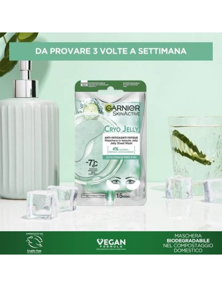 Maschera Viso in Tessuto Cryo Jelly Occhi