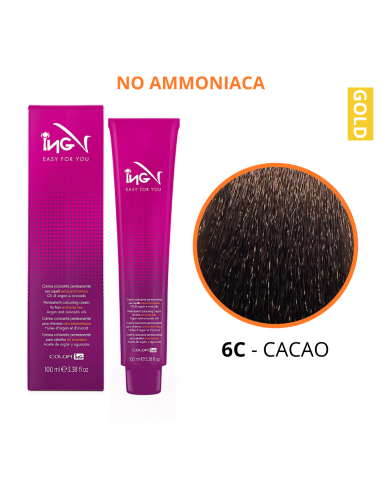 Crema Colorante NO Ammoniaca (6C CACAO) - COLOR...