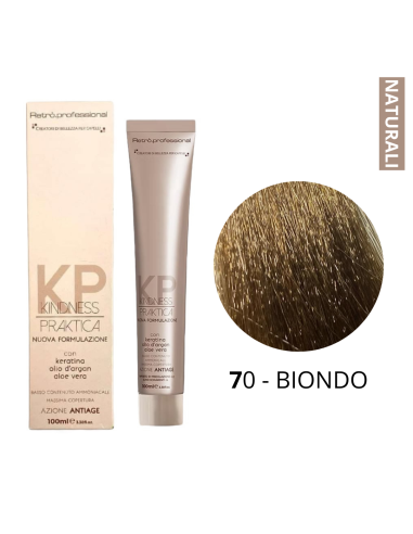 Crema Colorante (7.0 BIONDO) - RETRO' PROFESSIONAL