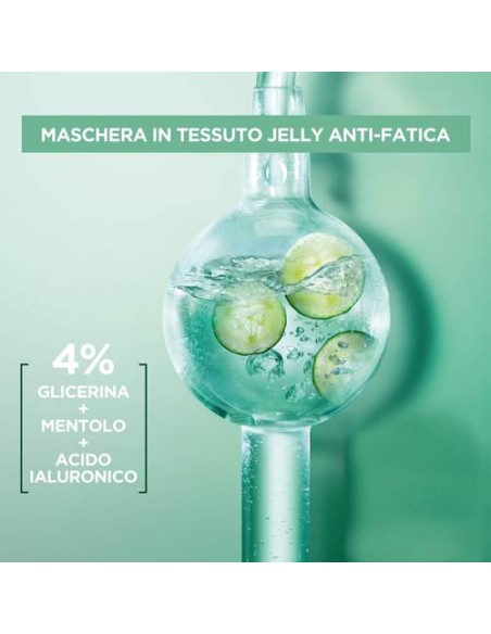 Maschera Viso in Tessuto Cryo Jelly Viso