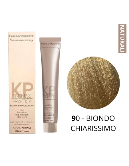 Crema Colorante (9.0 BIONDO CHIAR.MO) - RETRO' PROFESSIONAL