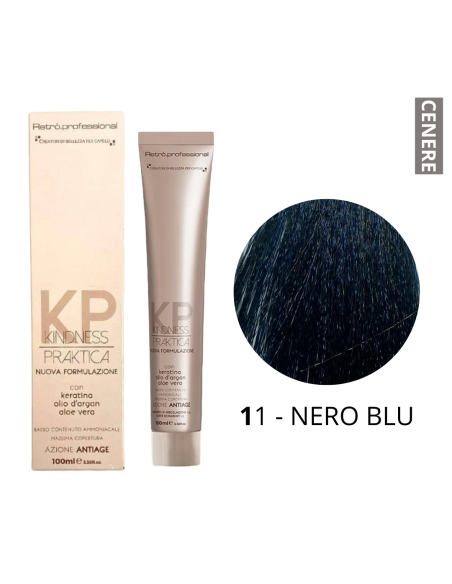 Crema Colorante (1.1 NERO BLU) - RETRO' PROFESSIONAL
