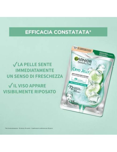 Maschera Viso in Tessuto Cryo Jelly Viso