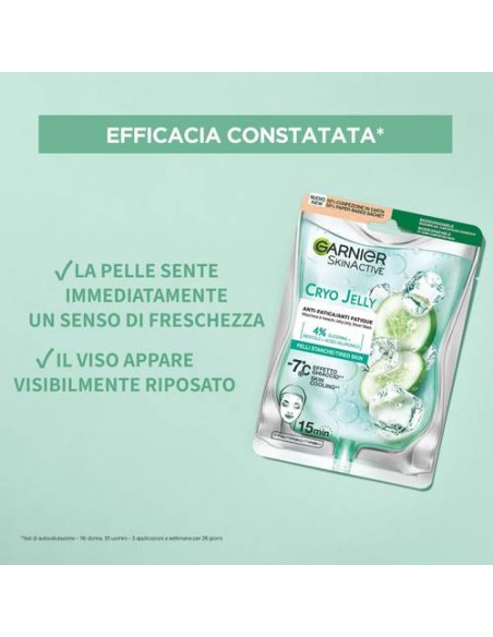 Maschera Viso in Tessuto Cryo Jelly Viso