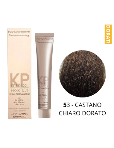 Crema Colorante (5.3 CASTANO CHIARO DORATO) -...