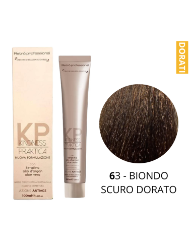 Crema Colorante (6.3 BIONDO SCURO DORATO) -...