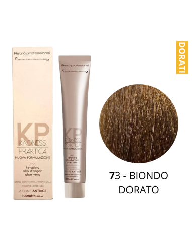 Crema Colorante (7.3 BIONDO DORATO) - RETRO'...