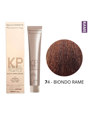 Crema Colorante (7.4 BIONDO RAME) - RETRO'...