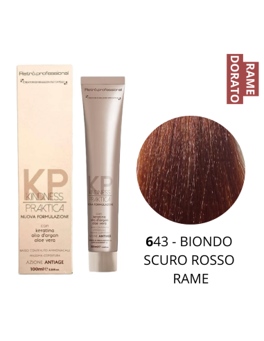 Crema Colorante (6.43 BIONDO SCURO ROSSO RAME)...