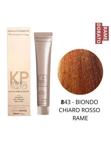 Crema Colorante (8.43 BIONDO CHIARO ROSSO RAME)...