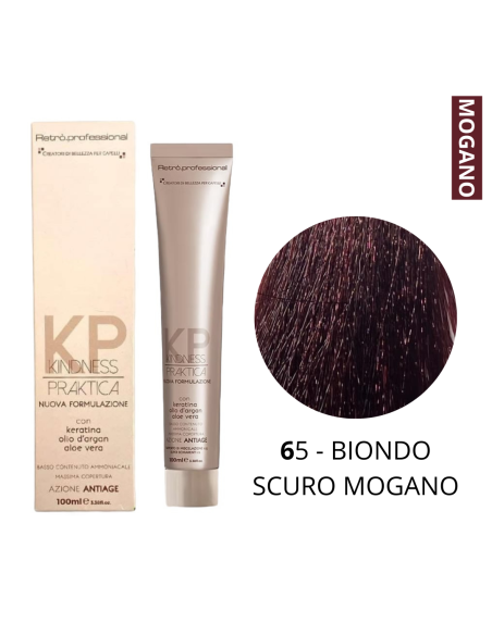 Crema Colorante (6.5 BIONDO SCURO MOGANO) - RETRO' PROFESSIONAL