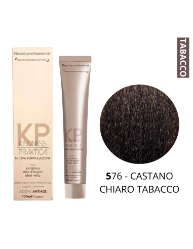Crema Colorante (5.76 CASTANO CHIARO TABACCO) -...