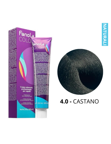 Crema Colorante (4.0 CASTANO) - FANOLA