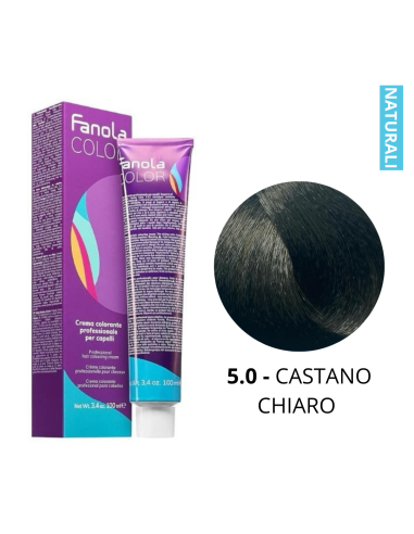 Crema Colorante (5.0 CASTANO CHIARO) - FANOLA