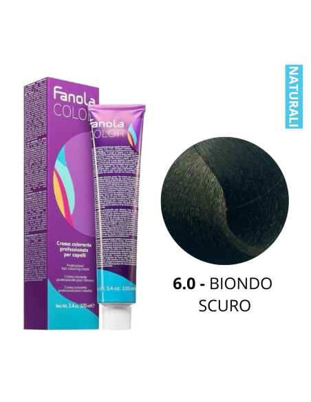 Crema Colorante (6.0 BIONDO SCURO) - FANOLA