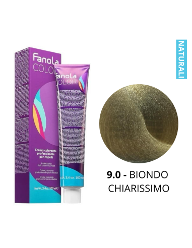 Crema Colorante (9.0 BIONDO CHIAR.MO) - FANOLA