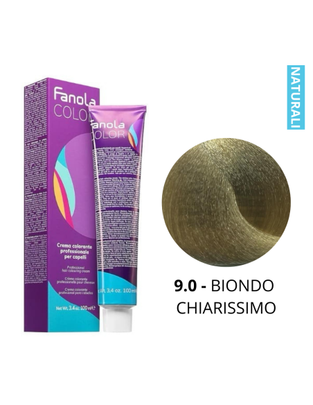 Crema Colorante (9.0 BIONDO CHIAR.MO) - FANOLA