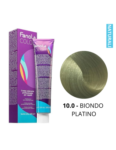 Crema Colorante (10.0 BIONDO PLATINO) - FANOLA