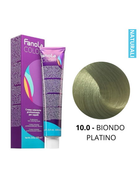 Crema Colorante (10.0 BIONDO PLATINO) - FANOLA