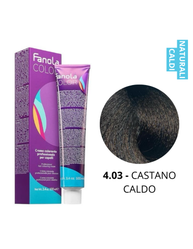 Crema Colorante (4.03 CASTANO CALDO) - FANOLA