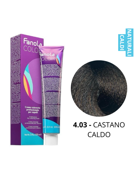 Crema Colorante (4.03 CASTANO CALDO) - FANOLA
