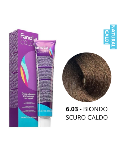 Crema Colorante (6.03 BIONDO SCURO CALDO) - FANOLA