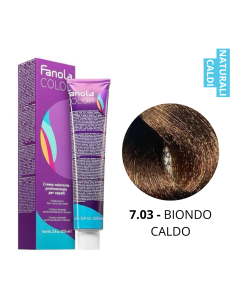 Crema Colorante (7.03 BIONDO CALDO) - FANOLA