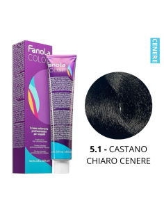 Crema Colorante (5.1 CASTANO CHIARO CENERE) - FANOLA