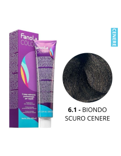 Crema Colorante (6.1 BIONDO SCURO CENERE) - FANOLA