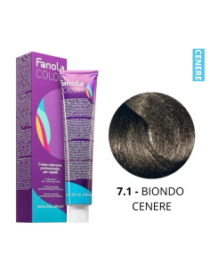 Crema Colorante (7.1 BIONDO CENERE) - FANOLA
