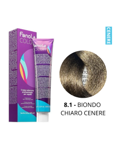 Crema Colorante (8.1 BIONDO CHIARO CENERE) - FANOLA
