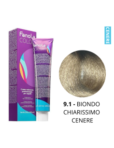 Crema Colorante (9.1 BIONDO CHIAR.MO CENERE) - FANOLA