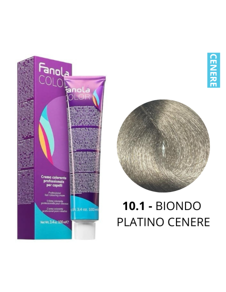 Crema Colorante (10.1 BIONDO PLATINO CENERE) - FANOLA