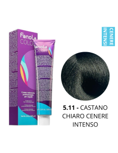 Crema Colorante (5.11 CASTANO CHIARO CENERE INTENSO) -...