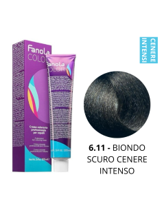 Crema Colorante (6.11 BIONDO SCURO CENERE INTENSO) - FANOLA