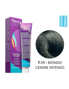 Crema Colorante (7.11 BIONDO CENERE INTENSO) - FANOLA