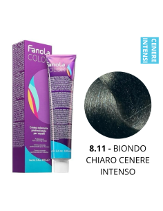 Crema Colorante (8.11 BIONDO CHIARO CENERE INTENSO) - FANOLA