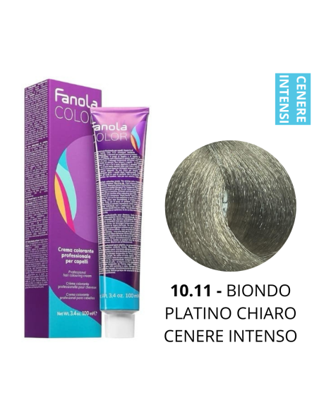 Crema Colorante (10.11 BIONDO PLATINO CENERE INTENSO) - FANOLA