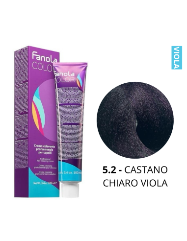Crema Colorante (5.2 CASTANO CHIARO VIOLA) -...