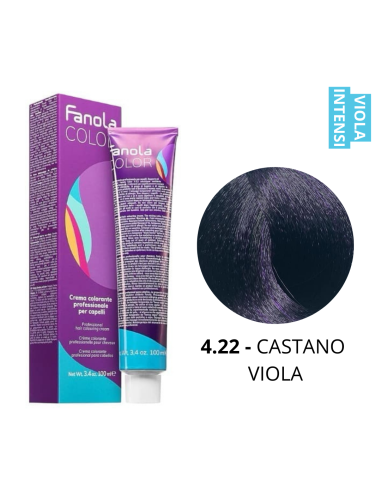 Crema Colorante (4.22 CASTANO VIOLA) - FANOLA