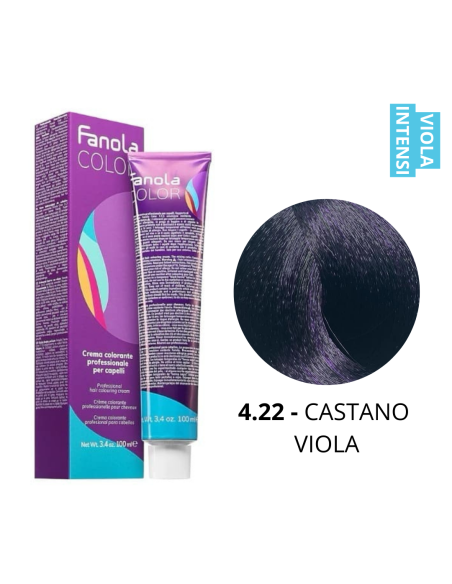 Crema Colorante (4.22 CASTANO VIOLA) - FANOLA