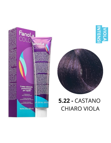 Crema Colorante (5.22 CASTANO CHIARO VIOLA) -...