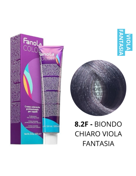Crema Colorante (8.2F BIONDO CHIARO VIOLA FANTASIA) - FANOLA