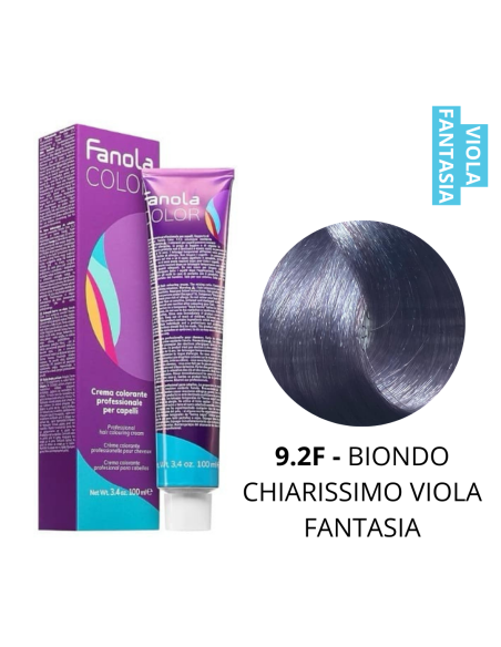 Crema Colorante (9.2F BIONDO CHIAR.MO VIOLA FANTASIA) - FANOLA